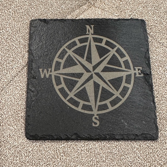 Slate Coaster Set - Picture 3 of 6